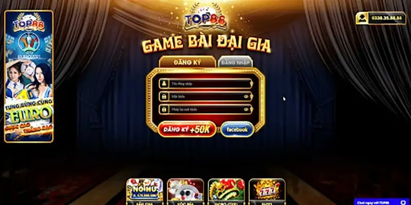 Bỏ túi 4 bước tham gia trải nghiệm Top88 cực nhanh và an toàn