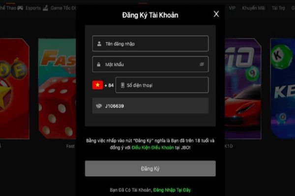 Đăng ký tài khoản nhanh chỉ trong 1 phút dễ dàng
